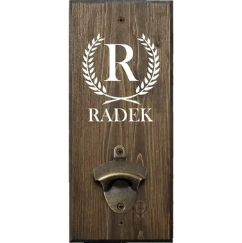 Otvírák Nástěnný otvírák Monogram - lístečky