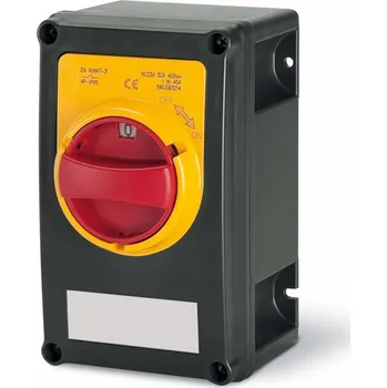 vypínač SCAME Spínač ISOLATOR 20A 2P IP66 emergency 590.XEM2002