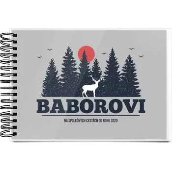 Fotokniha Plexi album s kroužkovou vazbou Na společných cestách