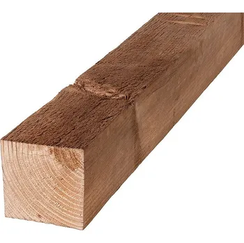 TIROLSKÝ SMRK Dřevěný trám, smrk, 1200 × 80 × 80 mm 54755