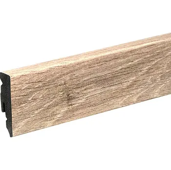 Podlahová lišta Profiles and more Soklová lišta KU51L, 2400 × 50 × 15 mm, plast, borovice Tuscan 542227/FOKI070