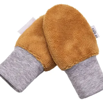 Módní doplněk Little Angel Rukavice bez palce MAZLÍK BAMBUS Outlast® - camel Velikost ostatní: 2