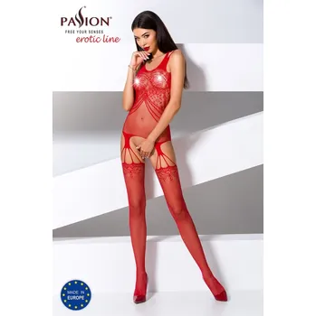 Catsuit PASSION BS070 červený S-L - s kupónem KUP15 cena 275 Kč + extra diskrétní expedice