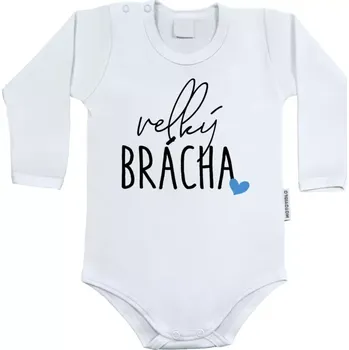 Kojenecký body Dětské body s dlouhým rukávem Velký brácha