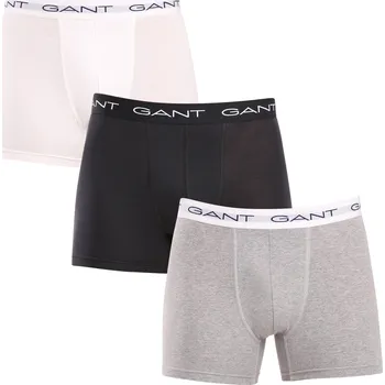 Pánské spodní prádlo 3PACK pánské boxerky Gant vícebarevné (900013004-093) M Možnost vrácení zboží ZDARMA do 120 dnů!