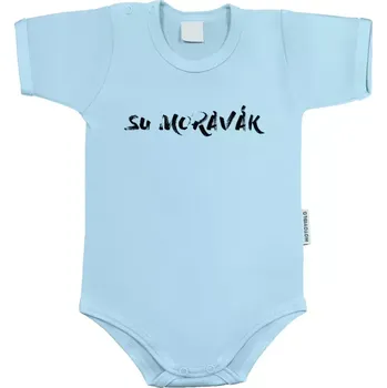 Kojenecký body Dětské body s krátkým rukávem Su moravák