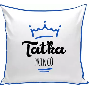 Polštář Polštář barevný 32x32 cm Taťka princů