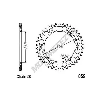 Řetězová sada pro motocykl Kalená rozeta YAMAHA FZR 600 rok 94-95
