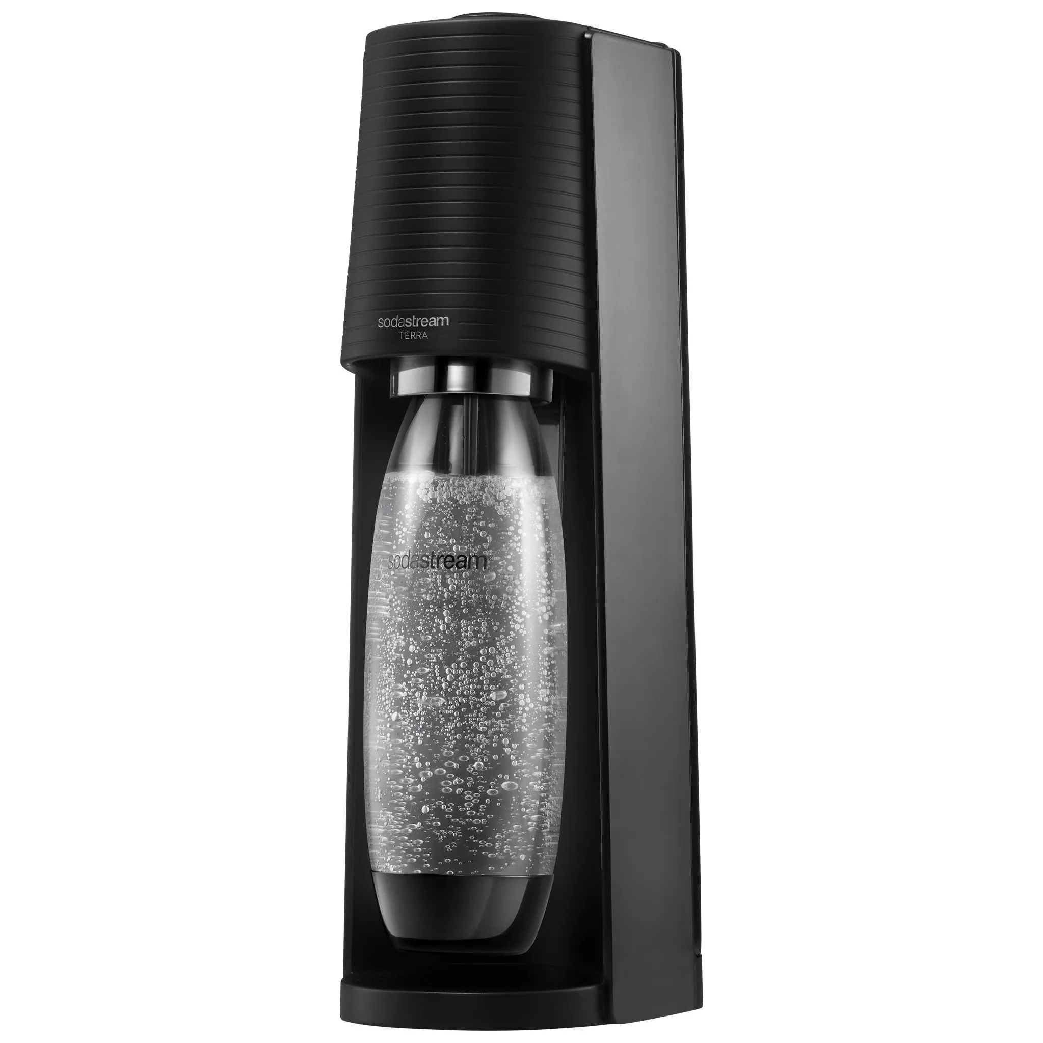 Fotografie 5 - Výrobník sody SodaStream Terra černý + 1 lahev