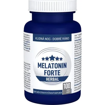 Clinical Nutricosmetics Melatonin Forte Herbal, 100 tbl.