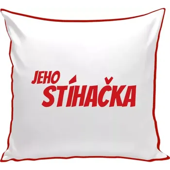 Polštář Polštář barevný 32x32 cm Jeho stíhačka