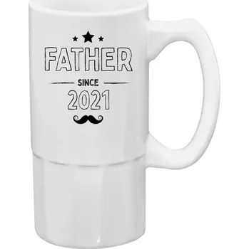 Sklenice Půllitr pro tatínka - Father since - 500 ml