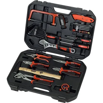 Sada nářadí Alpha Tools Kufr s nářadím, 46 × 34 × 9,5 cm, 27 ks 20353669