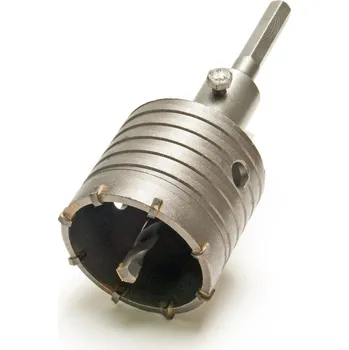 Vrták DEMA Vrtací korunka 65 mm s vrtákem a 6-hrannou stopkou