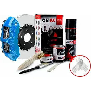 Autolak Thermo barva na brzdové třmeny Omtec (kompletní sada) Barva: modrá Hawaii