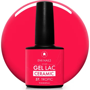 Lak na nehty ENII NAILS Gel lak Ceramic 37 Tropic - gelový lak bez HEMA, 10 ml