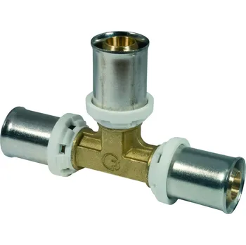 Instalatérský materiál Fornara Lisovací T-kus, 20 × 20 × 20 mm, lisovací