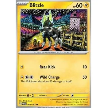 Sběratelská karetní hra Pokémon PAR 062/182 Blitzle - Paradox Rift Stav: Near Mint, Verze: NORMAL