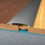 BOHEMIA PROFIL Přechodový profil 30/1, stříbrný, hliníkový, 30 × 2700 mm, samolepicí 30101