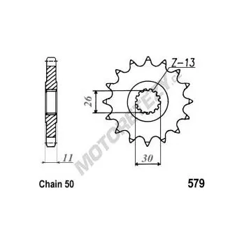 Řetězová sada pro motocykl Řetězové kolečko YAMAHA YZF 1000 R1 rok 98-03