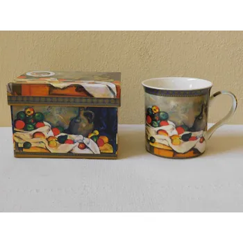 Sada nádobí HRNEK - PAUL CÉZANNE - OVOCE A DŽBÁN NA STOLE