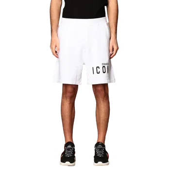 Šortky Dsquared2, Velikost: M, Barva: bílá