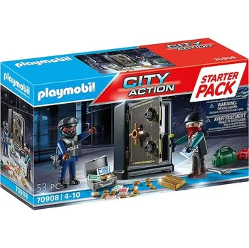 Stavebnice Playmobil Stavebnice Playmobil 70908 Starter Pack Vykradač trezoru