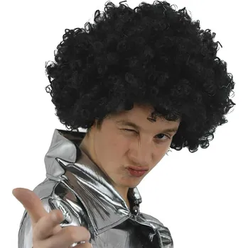 Karnevalová paruka Verk 26038 Afro paruka černá