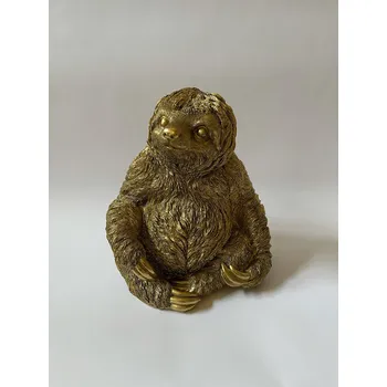 LENOCHOD - ZLATÁ DEKORAČNÍ SOCHA