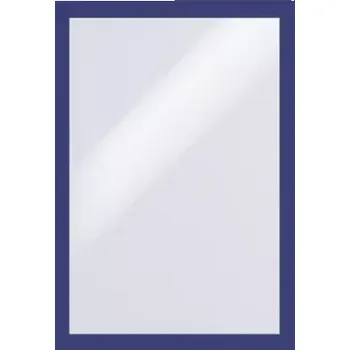 Magnetický informační rámeček DURAFRAME A4, modrá