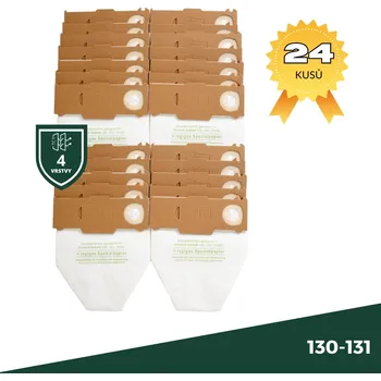 Sáček do vysavače Vorwerk sáčky 24 kusů VORWERK 130 - 131 24