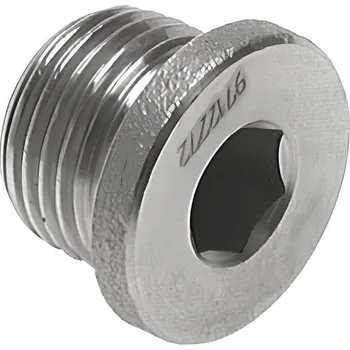 Fitinka Pneumatics & Hydraulics Záslepka s imbusem a osazením s vnějším závitem G1/4"