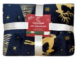 Textilomanie Vánoční mikroplyšová deka…