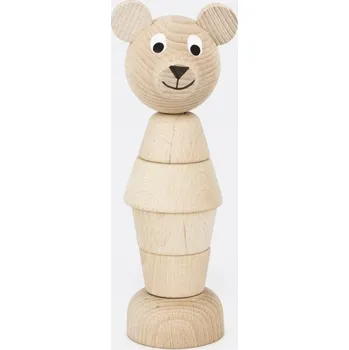 Dřevěná hračka Skládačka medvěd - větší
