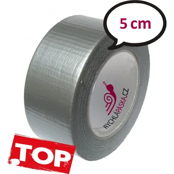 Lepicí páska gaffa páska GAFFA TOP - STŘÍBRNÁ 402-50 SIN