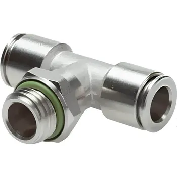 Příslušenství k čerpadlu KNOCKS FLUID Technik Nerezové t-šroubení spodní 4 - G1/8"