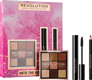 Kosmetická sada Makeup Revolution Into The Bronze Eye Set dárková sada