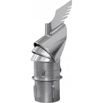 Komín DRAGON natáčecí hlavice do keramického komínu ø 160mm - odklápěcí