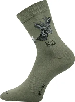 Pánské ponožky VoXX Lassy srnec zelené