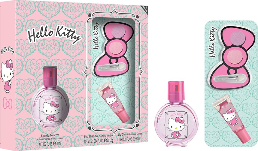 EPEE Hello Kitty EDT 30 ml + lesk na rty + oční stíny od 432 Kč - Zbozi.cz
