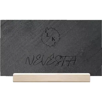 Svatební dekorace Kamenná jmenovka RODIGO KOPIE
