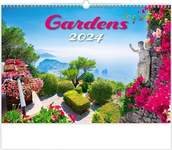 Kalendář Helma365 Nástěnný kalendář Gardens 2024