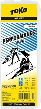 Lyžařský vosk Toko Performance Hot Wax modrý 120 g