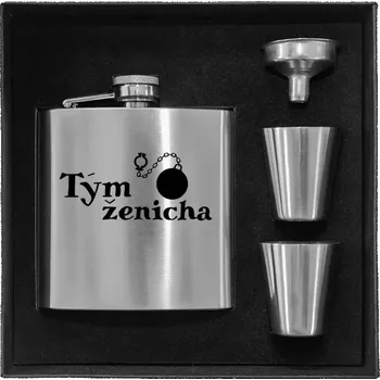 Placatka Placatka v krabičce Tým ženicha s koulí