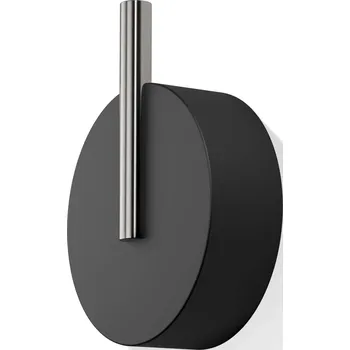 Věšák Decor Walther, Háček na ručníky Stone L ocel matná-černá - Formadore