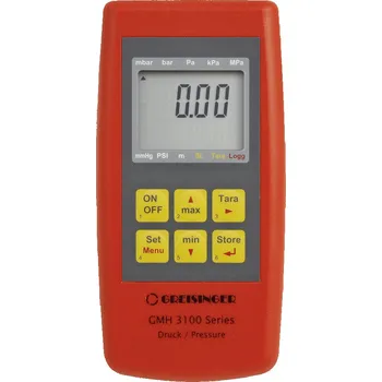GREISINGER GMH 3156-EX Tlakoměr se 2 vstupy pro snímače tlaku, s datovým loggerem, bez snímačů, provedení do Ex