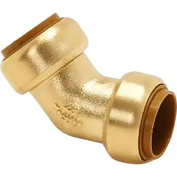 Instalatérský materiál Push-fit koleno 45°,18 mm