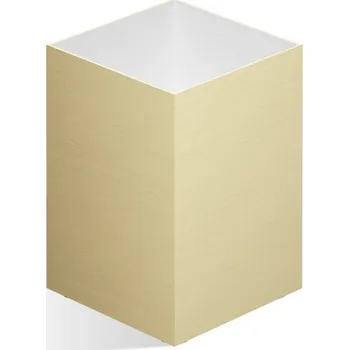 Úložný box Decor Walther, Koupelnová dóza Corner 9 cm zlatá mat - Formadore