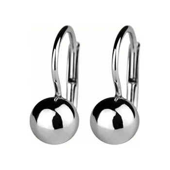 Náušnice Dětské stříbrné náušnice - kuličky