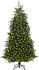 Vánoční stromek vidaXL Umělý vánoční stromek s LED osvětlením bez sněhu 3077782 zelený